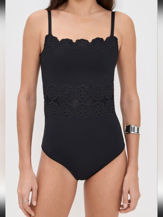 Sea New York Other - Sea New York Scallop Black Swimsuit XS